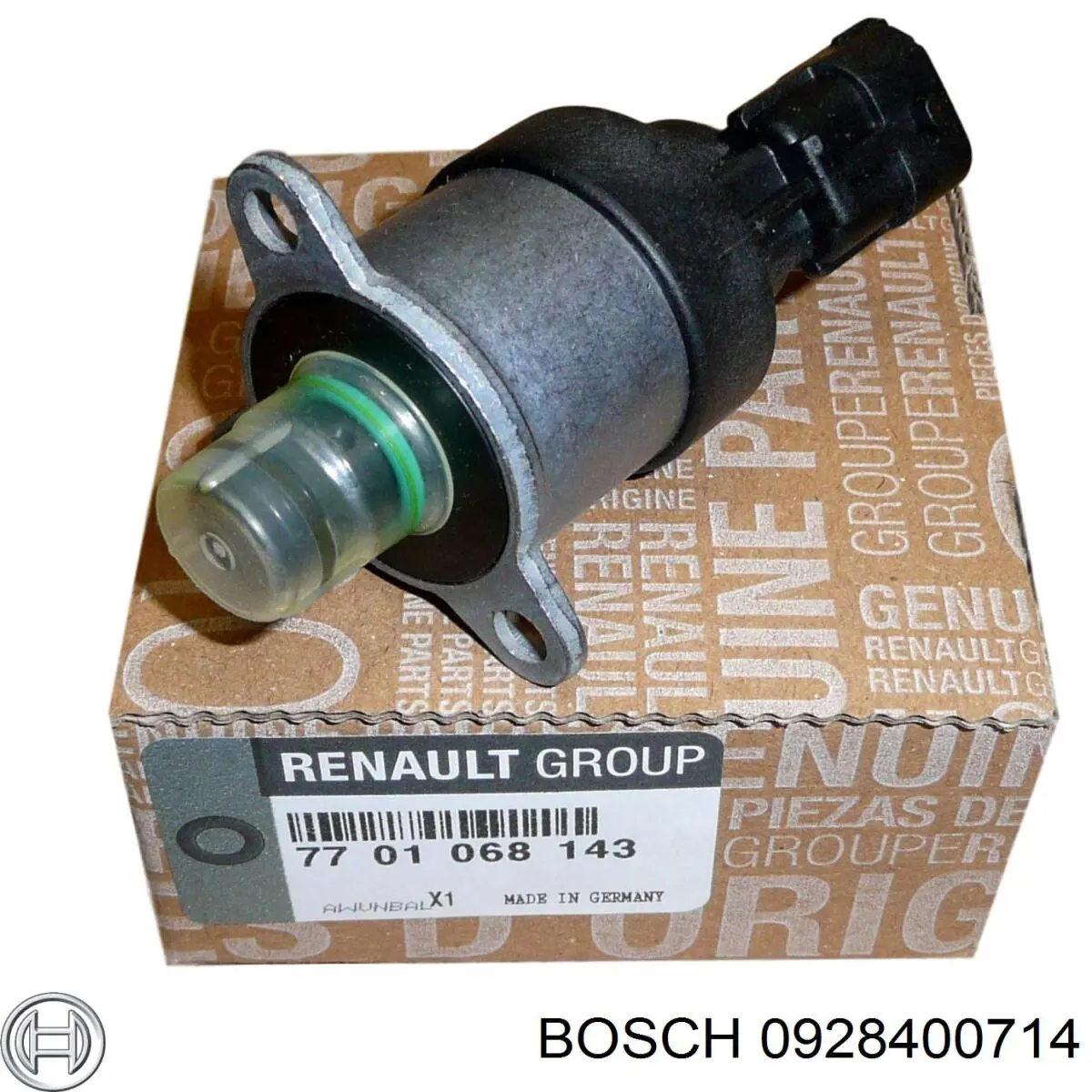 Zawór regulacji ciśnienia (zawór redukcyjny pompy wtryskowej) System Common-Rail 0928400714 Bosch
