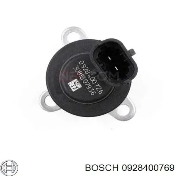 Do koszyka 0928400769 Bosch Zawór regulacji ciśnienia (zawór redukcyjny pompy wtryskowej) System Common-Rail