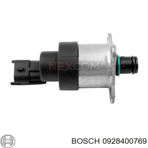Zawór regulacji ciśnienia (zawór redukcyjny pompy wtryskowej) System Common-Rail 0928400769 Bosch