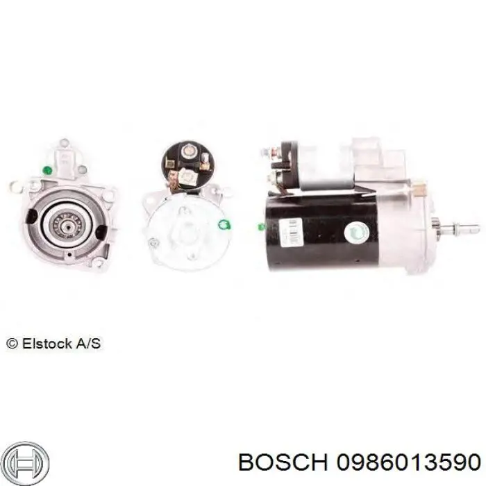 0986013590 Bosch Rozrusznik