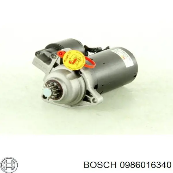 Do koszyka 0986016340 Bosch Rozrusznik