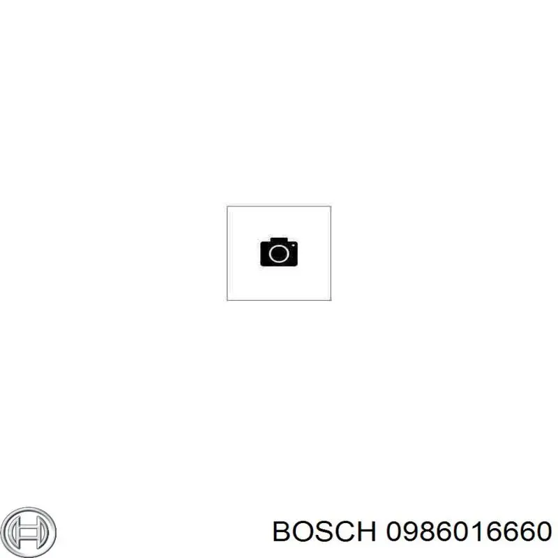 0986016660 Bosch Rozrusznik
