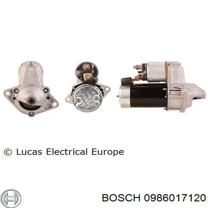 Do koszyka 0986017120 Bosch Rozrusznik