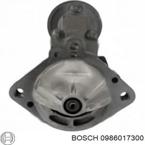 Rozrusznik Bosch 0986017300 cena, od 115,76 USD