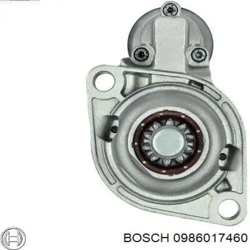 Rozrusznik Bosch 0986017460 cena, od 54,70 USD