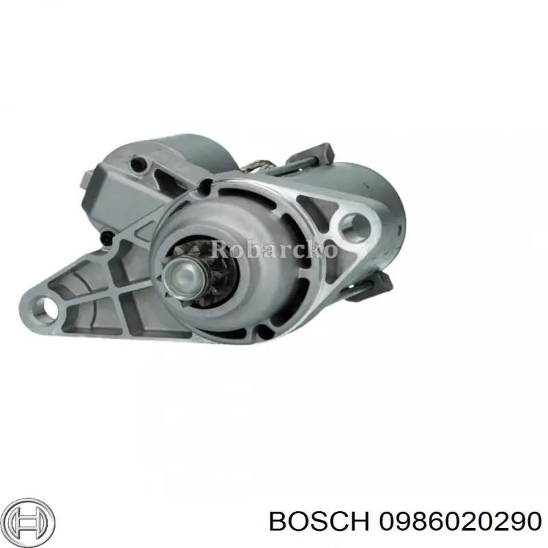 Rozrusznik Bosch 0986020290 cena, od 116,24 USD