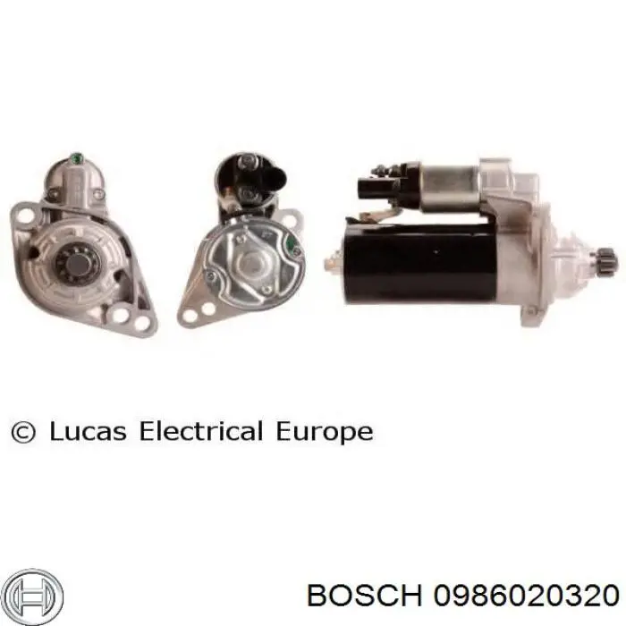 Rozrusznik 0986020320 Bosch