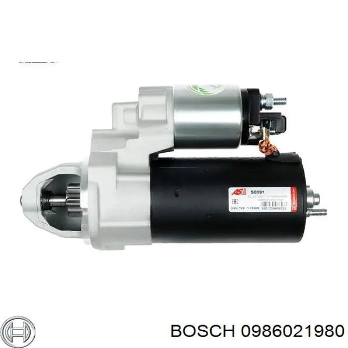 0986021980 Bosch Rozrusznik