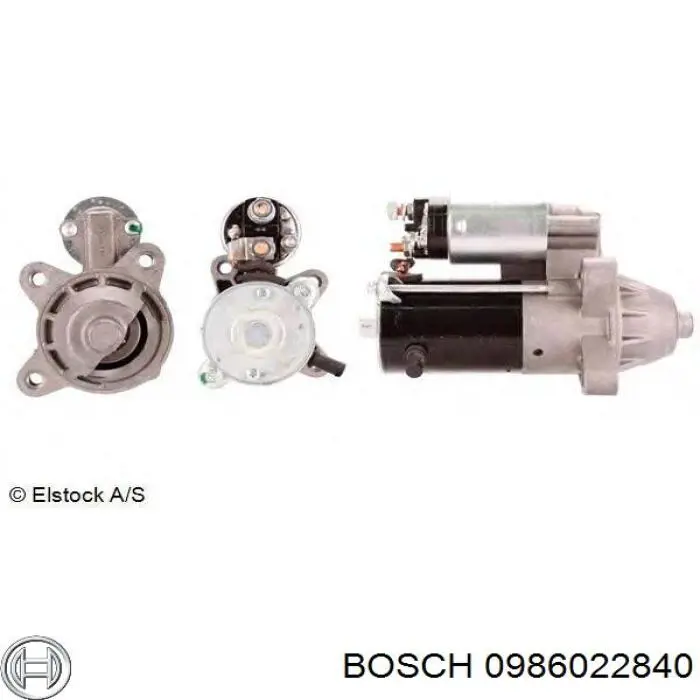 Rozrusznik Bosch 0986022840 cena, od 113,15 USD