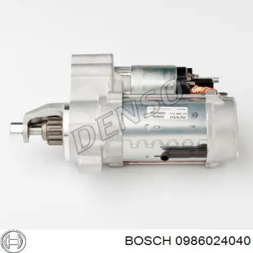Do koszyka 0986024040 Bosch Rozrusznik