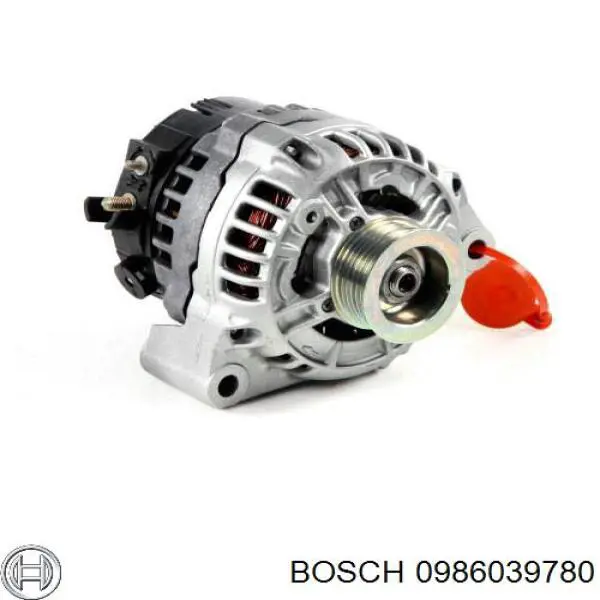 0986039780 Bosch Alternator
