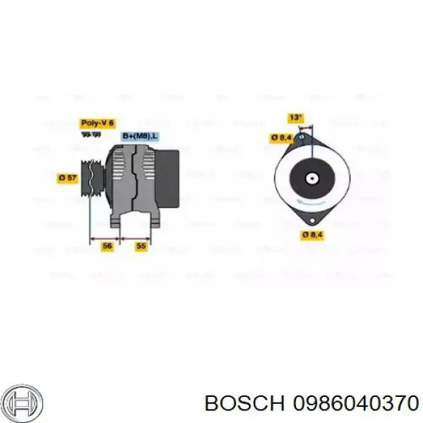 9130217 Volvo Alternator