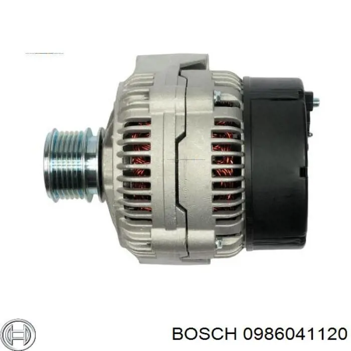 Do koszyka 0986041120 Bosch Alternator