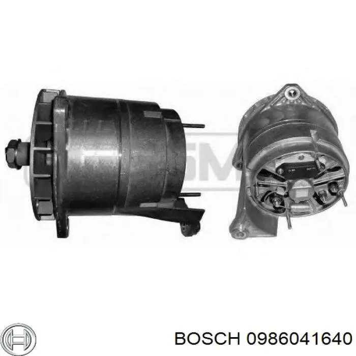 Do koszyka 0986041640 Bosch Alternator
