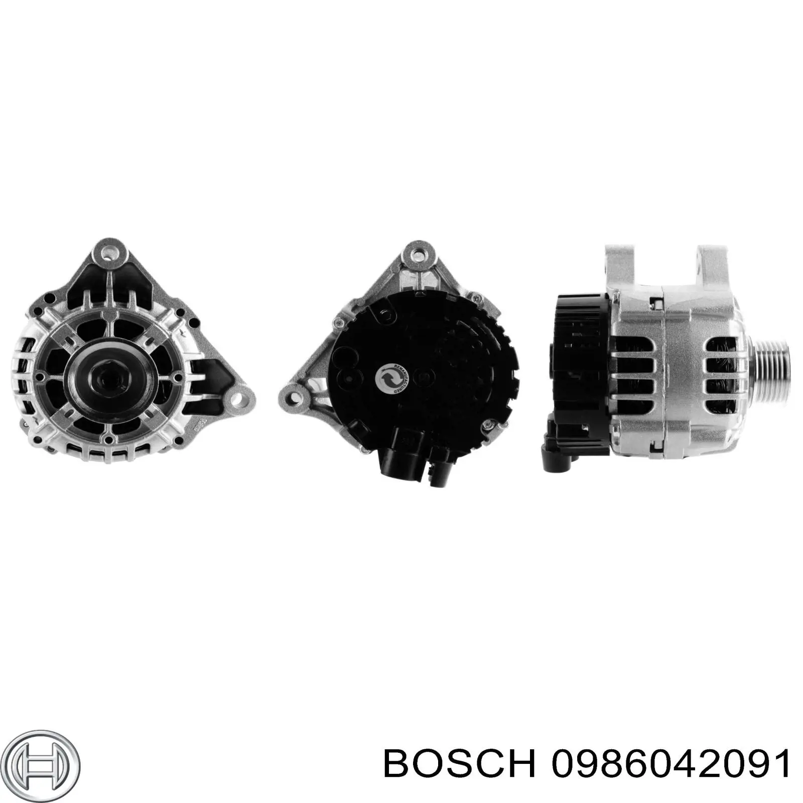 Alternator 0986042091 Bosch