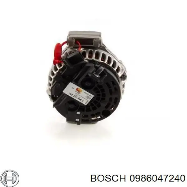 Do koszyka 0986047240 Bosch Alternator