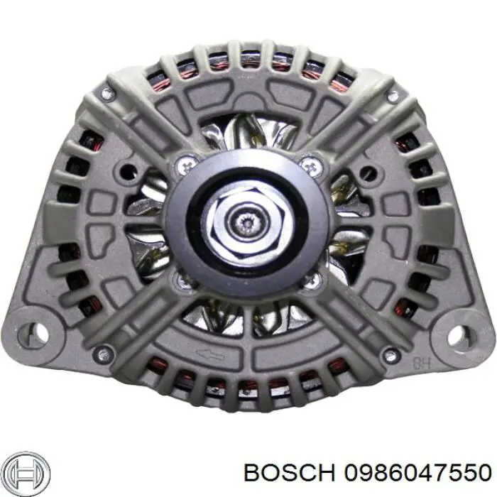 Do koszyka 0986047550 Bosch Alternator