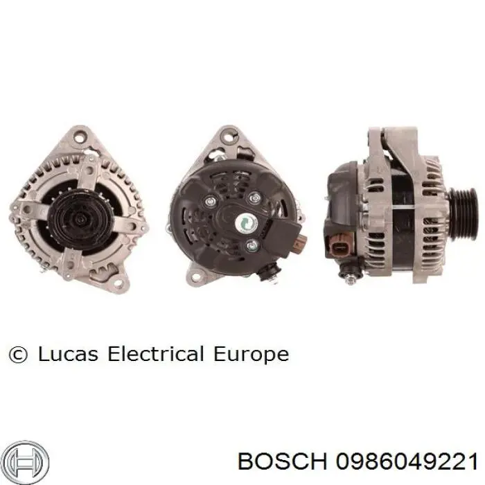 Alternator 0986049221 Bosch