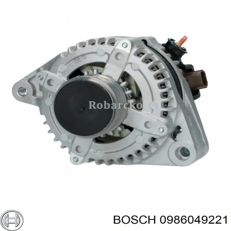 Do koszyka 0986049221 Bosch Alternator