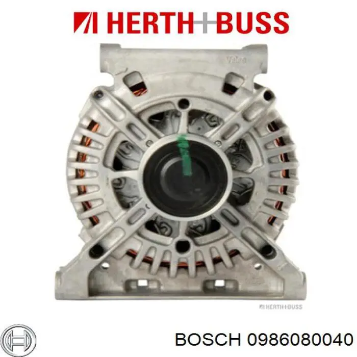 Do koszyka 0986080040 Bosch Alternator