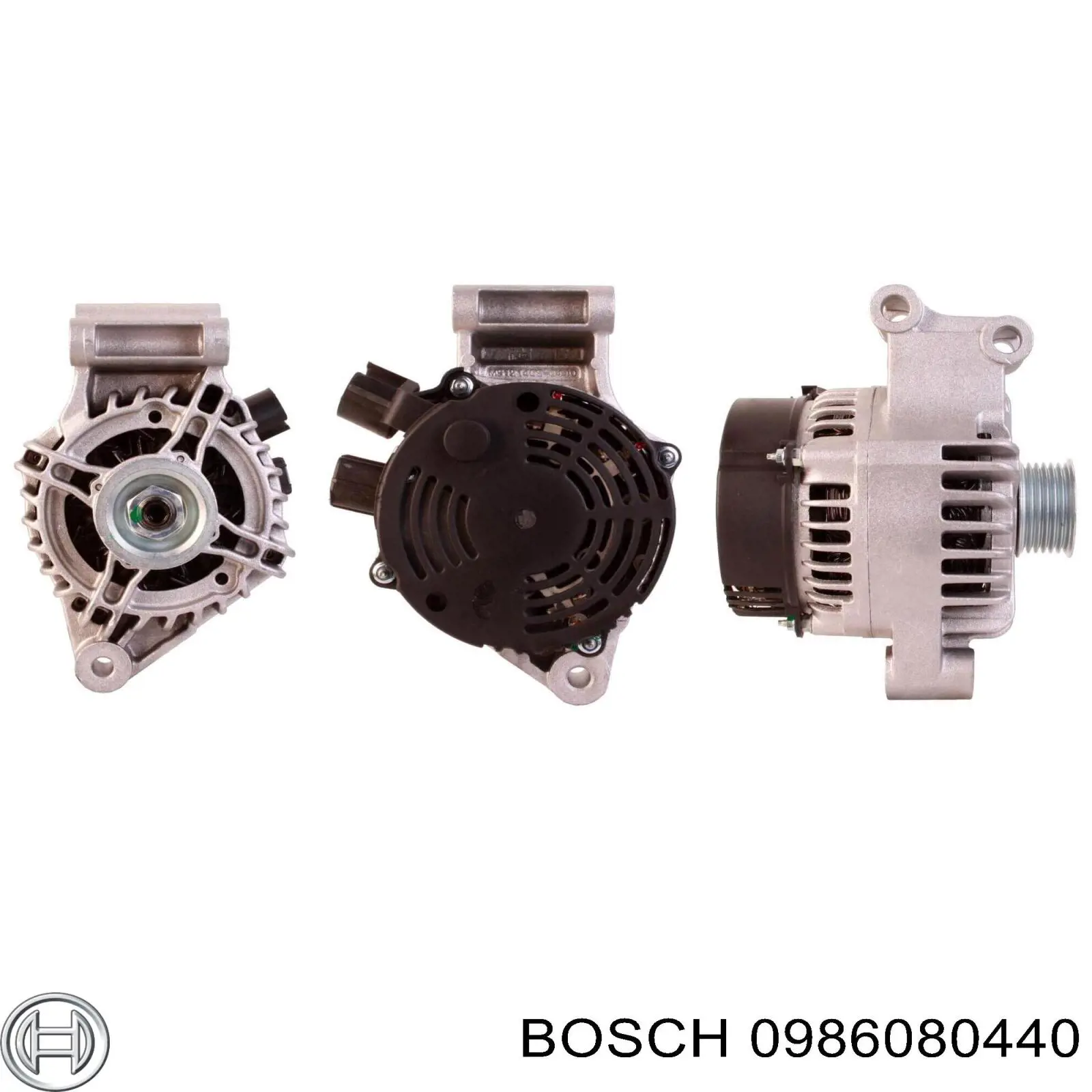 Do koszyka 0986080440 Bosch Alternator