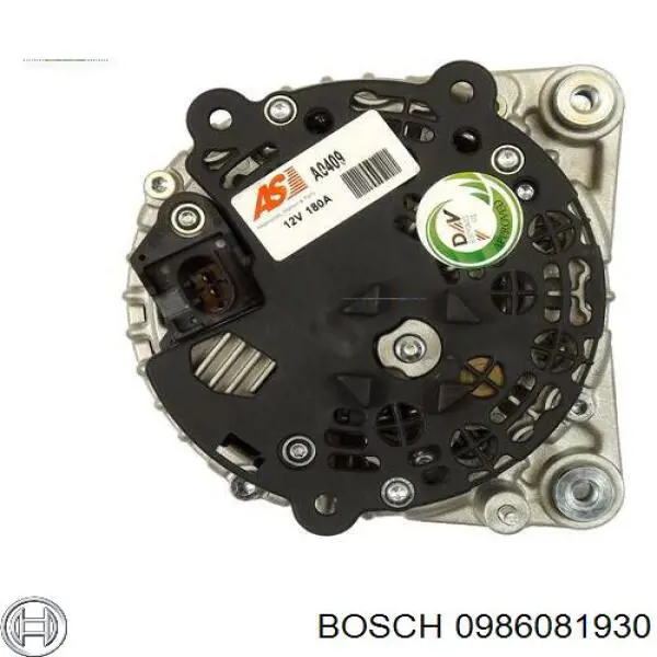 0986081930 Bosch Alternator