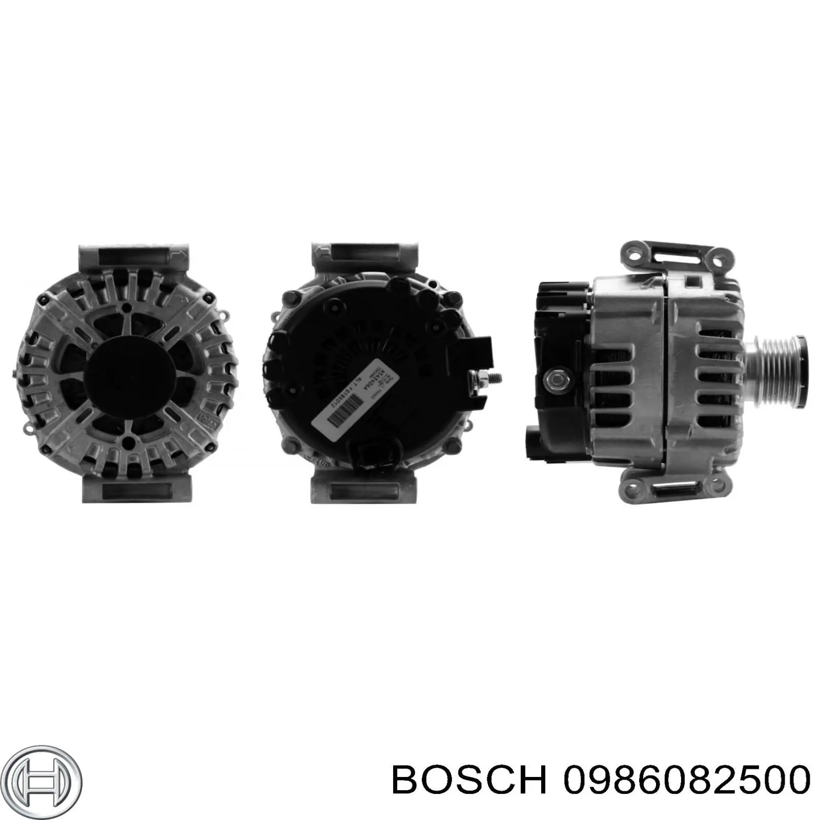 Do koszyka 0986082500 Bosch Alternator