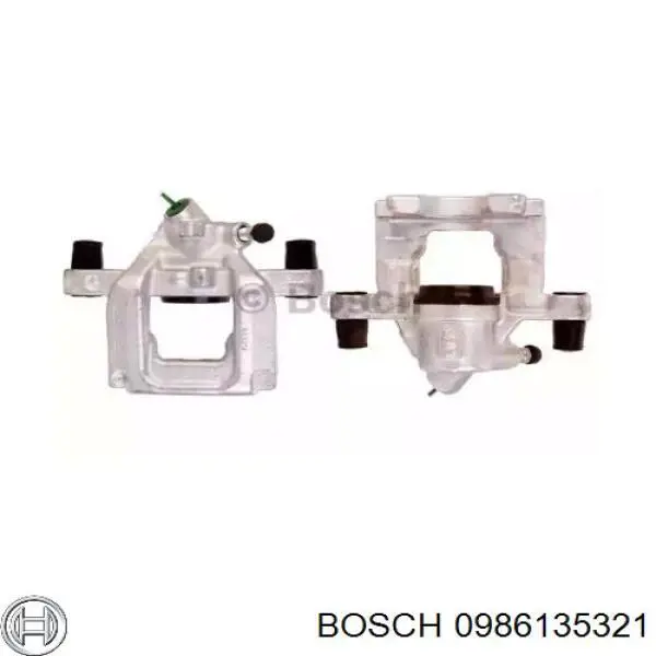Zacisk hamulcowy tylny prawy Bosch 0986135321 cena, od 60,60 USD