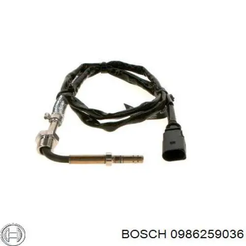 0 986 259 036 Bosch czujnik temperatury spalin, przed turbiną