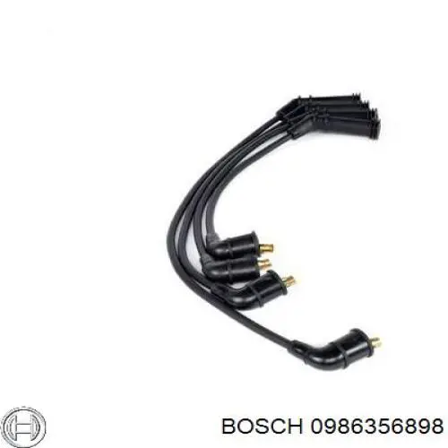 Zestaw przewodów wysokiego napięcia Bosch 0986356898 cena, od 40,69 USD