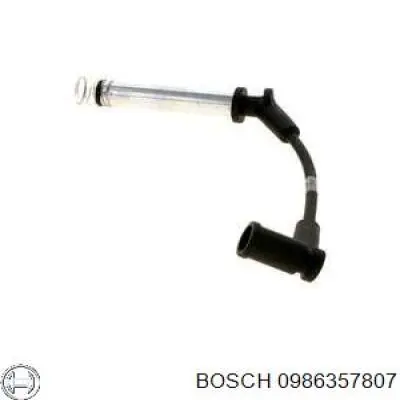 0986357807 Bosch zestaw przewodów wysokiego napięcia