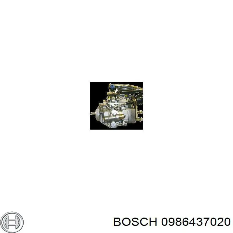 Pompa wtryskowa wysokiego ciśnienia Bosch 0986437020 cena, od 320,80 USD