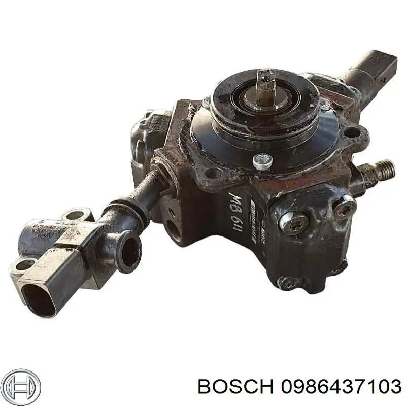 Pompa wtryskowa wysokiego ciśnienia 0986437103 Bosch