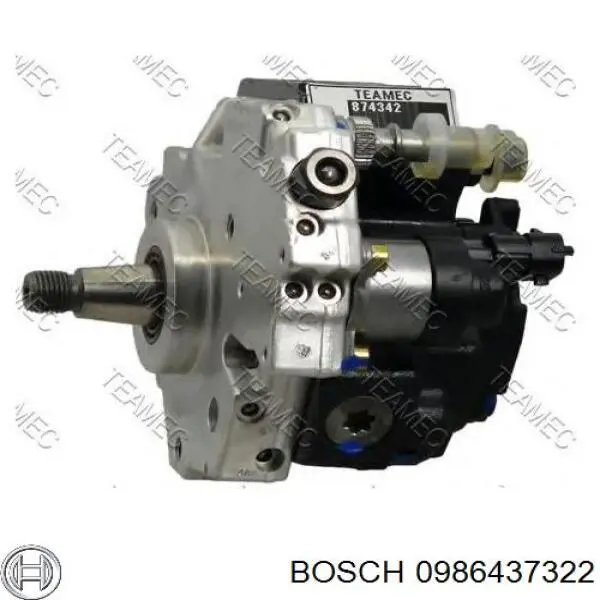 0986437322 Bosch Pompa wtryskowa wysokiego ciśnienia