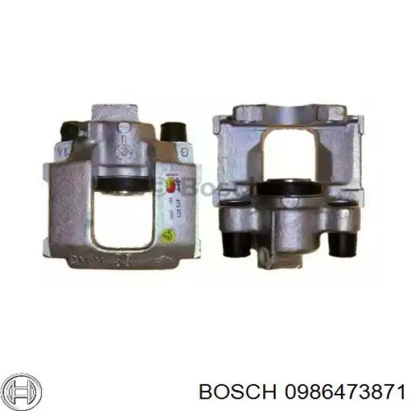 Zacisk hamulcowy tylny lewy Bosch 0986473871 cena, od 57,74 USD