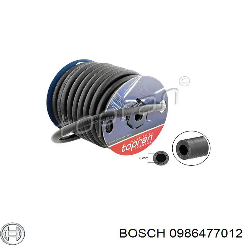 Do koszyka 0986477012 Bosch Bęben hamulcowy tylny