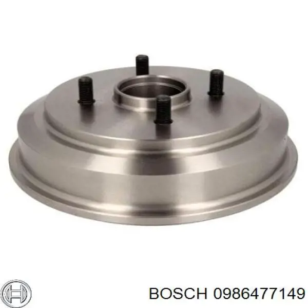 Do koszyka 0986477149 Bosch Bęben hamulcowy tylny
