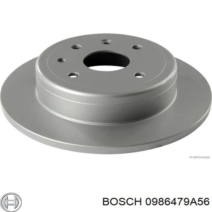 Tarcza hamulcowa tylna Bosch 0986479A56 cena, od 50,25 USD