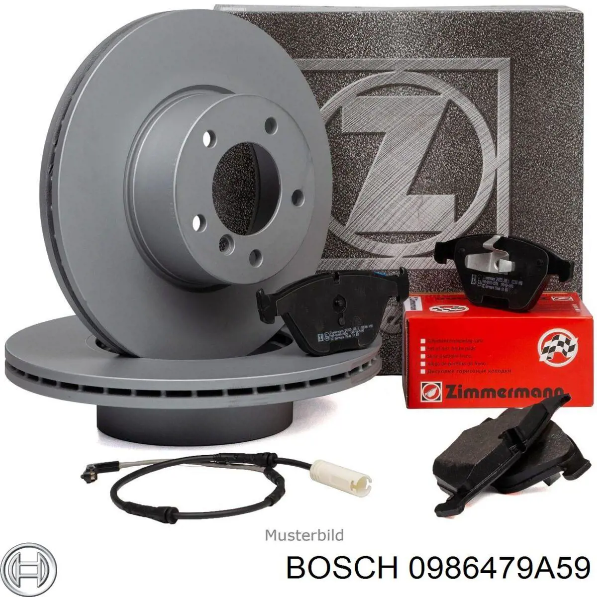 Tarcza hamulcowa przednia Bosch 0986479A59 cena, od 83,17 USD