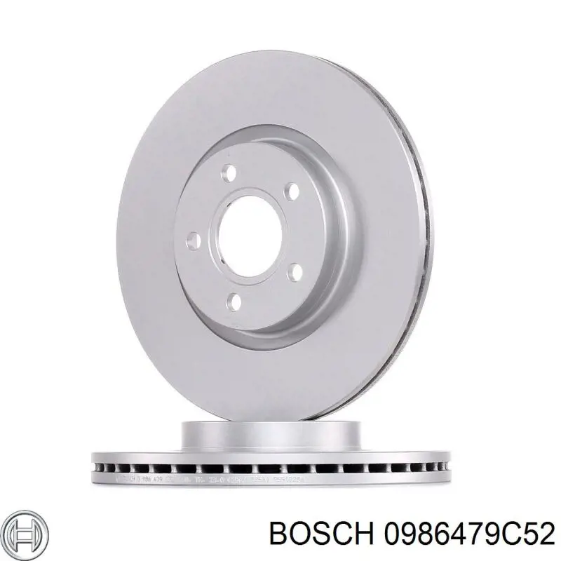 0 986 479 C52 Bosch tarcza hamulcowa przednia