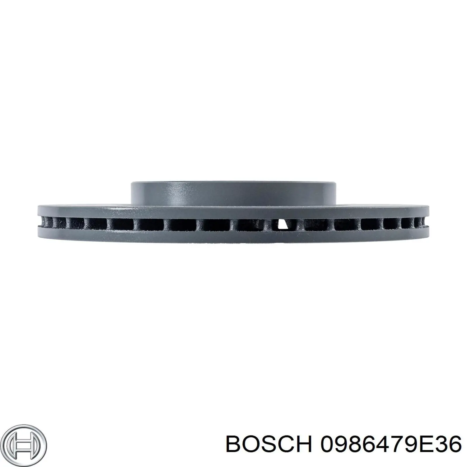 0986479E36 Bosch tarcza hamulcowa przednia