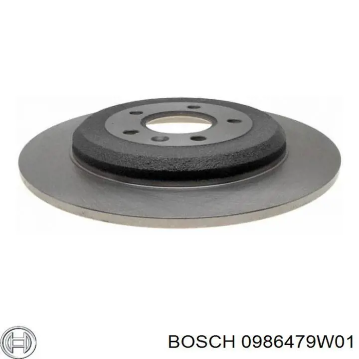 BT4Z2C026B Ford Tarcza hamulcowa tylna