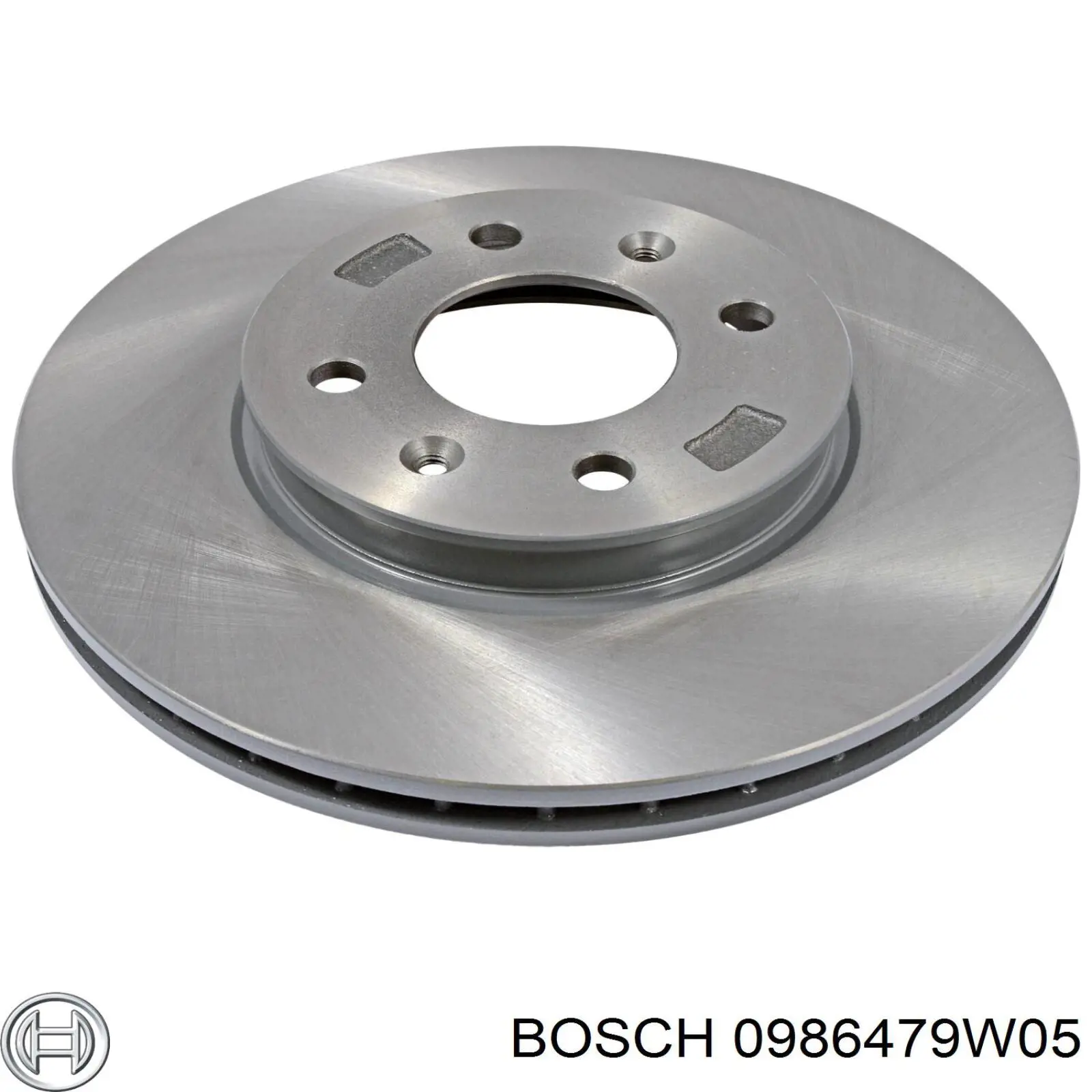 Do koszyka 0986479W05 Bosch Tarcza hamulcowa przednia