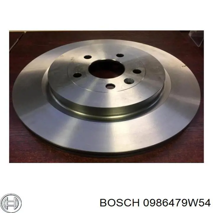 0 986 479 W54 Bosch tarcza hamulcowa tylna