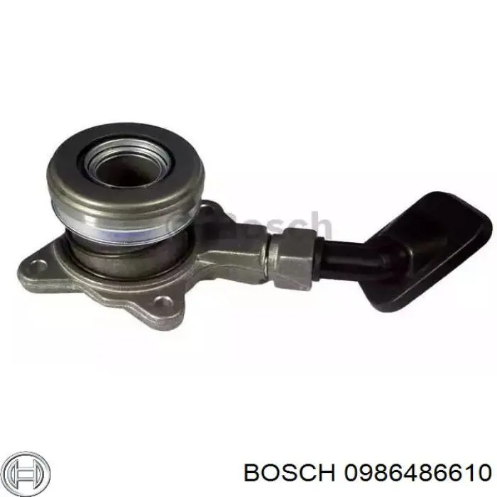 0986486610 Bosch cylinder roboczy sprzęgła (wysprzęglik w komplecie z łożyskiem wyciskowym)