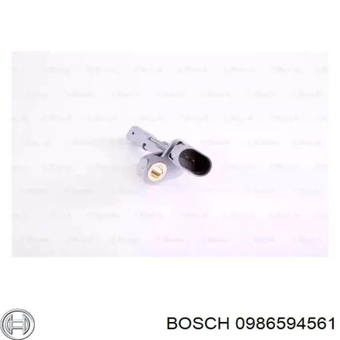 0986594561 Bosch czujnik abs tylny lewy