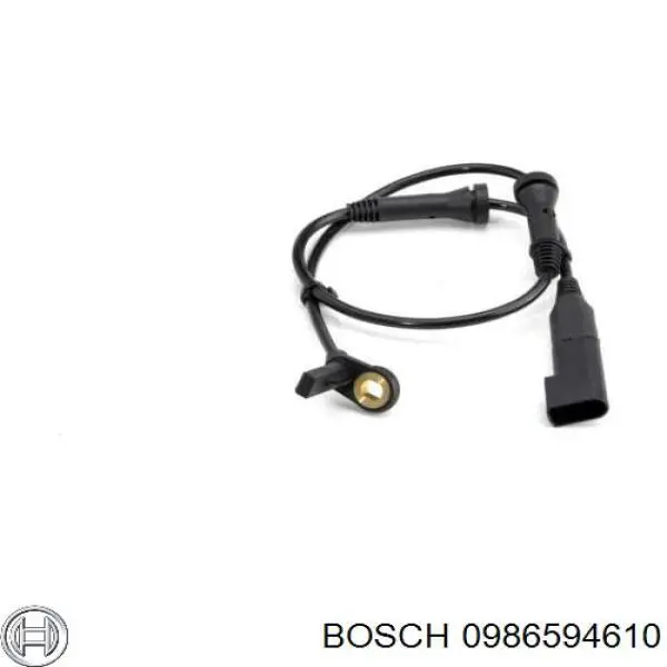 0986594610 Bosch czujnik abs przedni