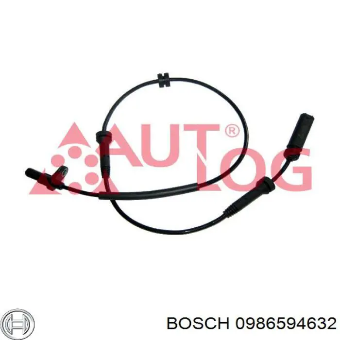 0986594632 Bosch czujnik abs przedni