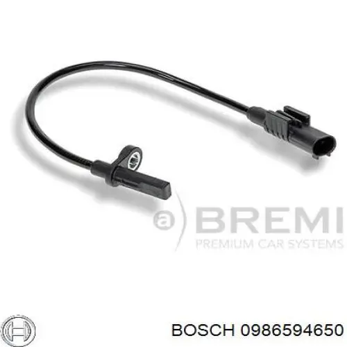 0986594650 Bosch czujnik abs tylny