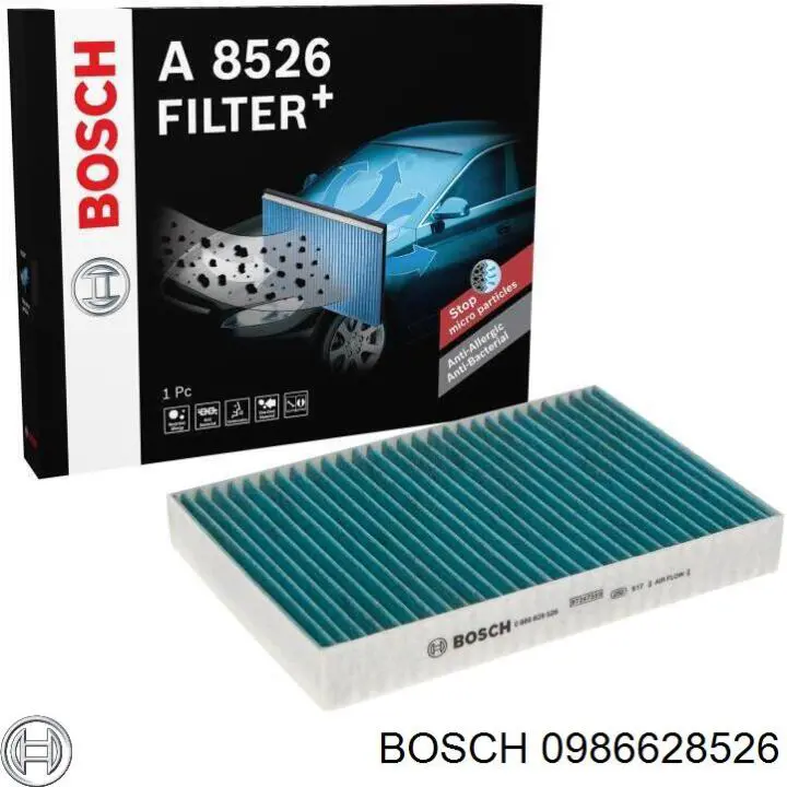 0986628526 Bosch filtr kabiny